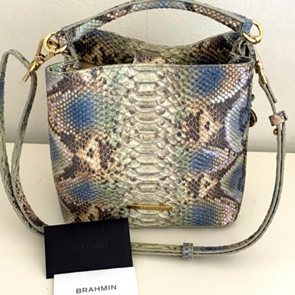 NWOT Brahmin Mini emelia Crossbody bag
